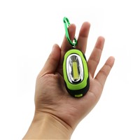 Mini Keychain Pocket Torch COB LED Flash Light Flashlight Lamp 25Lm 3 Modess Multicolor Mini-Torch With Button Battery