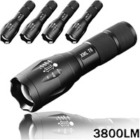 Led Torch Linterna Potente Led CREE T6 3800 Lumens LED Flashlight Torch Linterna Para Caza T6 Led Flash Light for 18650 5pcs/lot