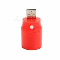 Portable Mini USB LED Light Torch Flashlight Emergency Power Lamp Press Button H02