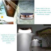 2PCS PACK Solar Outdoor Lighting Waterproof Energy Saving LED Solar Wall Lamp Solar Security Light for Outdoor Garden Yard Path