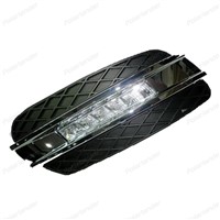 2 PCS Daytime Running Lights DRL For Mercedes Benz ML350 2006-2009 Fog head Lamp cover car styling
