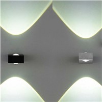 Modern IP65 6W LED Light Source 90-260V Indoor Corridor Light Staircase Lighting Balcony Lamp Waterproof Outdoor Wall Lamps