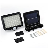 Ultra Bright 56LEDs Solar Light PIR Montion Sensor Solar Lamp Outdoor Garden Infrared Security Solar Wall Lamp