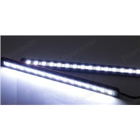 12V LED 2pieces(1pairs) LED High quality Aluminum Waterproof White light AUTO Daytime Running Light