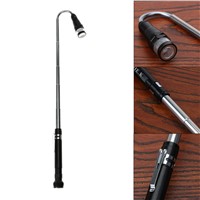 Outdoor Camping Tactical Flash Light Torch Spotlight 3 LED Telescopic Flexible Flashlight Magnetic LED Mini Zoomable Flashlights