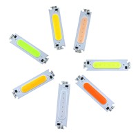 Seven colors 1W COB LED chip Module  DC12VUlter bright Waterproof SMD COB Module for Sign Advertising backlight White Warm white