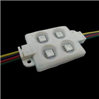 DC12V 1.44W/pc SMD5050 RGB LED Module 4Led/pc 120degree IP67 ABS LED Lights
