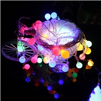 4 Meter led string light with 40 pcs round ball,  battery operated event party light/ wedding decoration