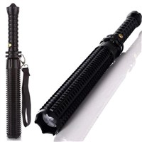 Hot 6500LM  Q5 LED Spiked Baseball Bat Long Flashlight Self-defense Torch Lamp 3 Mode