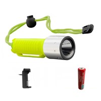 Z30 Portable LED Flashlight CREE XML-T6 2000LM waterproof dive Torch lamp Light Underwater 60m Handy LED Diving Flashlight