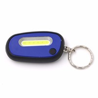 4 Colors Pocket Mini COB LED Keychain Flashlight Keyring Torch Lanternas Flash Light Lamp With Replaceable CR2032 Battery