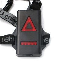 Outdoor Sport Running Lights Q5 LED Night Running Flashlight Warning Lights USB Charge Chest Lamp White Light Torch Light