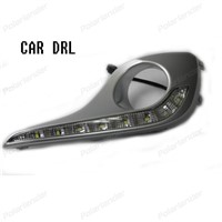 12v 6000k fog lamp LED CAR DRL daytime running lights Waterproof ABS for T/oyota H/ighlander 2012-2015 Turn Signal style