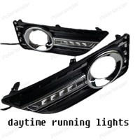 2017 new arrival Turn Signal Lamps drl daylights Bright Car LED DRL Daytime Running Lights For Toyota Camry  2012-2015