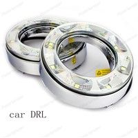 Car styling COB DRL Driving LED Fog Light For Toyota for tuner 2012-2013 Flexible Daytime Running Lights