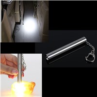 Super Bright Mini Torch Stainless Light LED Flashlight Seamless LED Torche Aluminum Cree Handy Lamp &amp;amp;gt;240lm Max Distance100m