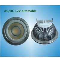 4pcs/lot Dimmable 10W G53 GU10  led COB AR111 spotlight AC/DC12V  AR111 ES111 spotlight lamp RA&amp;amp;gt;80 COB 10W AR111 ceiling lamp