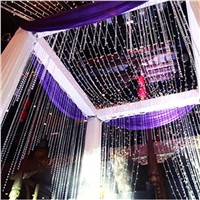 2.4M 24 LED String Light Silver Copper Wire Fairy String Light Battery Wedding Party Festival Floral Arrangements Decor Lights