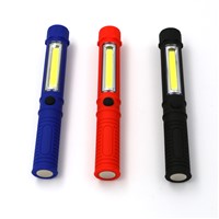 COB LED Mini Pen Multifunction led Torch light cob Handle work flashlight cob square Work Hand Torch Flashlight With Magnet