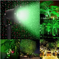 Outdoor Christmas Laser Projector Sky Stage Spotlight Showers Landscape Garden Lawn Light DJ Disco Lights RG Decorations