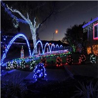 10M 100 SMD waterproof  LED String Lights Lamp New Year Garden Christmas Wedding Party Ceiling Decoration ip65 220V