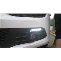 car accessories auto fog lamp LED Daytime Running Light for V/olkswagen R s/cirocco 2009-2013 DRL Turning signal lights