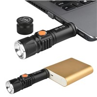 2017 new lantern powerful led flashlight Mini USB CREE XML T6 torch portable light Rechargeable lantern waterproof flash light
