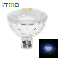 ITimo LED Swimming Pool Lamp Underwater Lights for Pools Floating Bulb Outdoor Lighting 4 LEDs 5 Lighting Modes Colorful