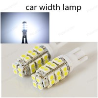 10 pieces W5W 194 168 Auto LED 3528 car width lamp T10 3528 28SMD car license plate light