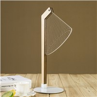 Creative 3D visual Acrylic Desk Lamp USB Table Lamp LED Night light Home Decoration bedside light as friends&#39; Gift