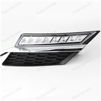 Hot selling car accessory auto part Car drl led daytime running light Daylight fog lamp for Toyota RAV4 2014-2015