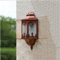 novelty outdoor wall sconce fence front door backyard lights E27 AC85-265v lamp landscape lighting wall lamps