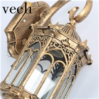 Popular retro outdoor wall light favorable europe villa sconce lamp waterproof exterior garden doorway lighting