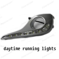 2017 new arrival daylights fog lamp For Toyota Highlander 2012-2015 daytime running lights car styling
