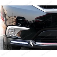 2017 new arrival drl daylights fog lamp Car styling  for Toyota Highlander 2012-2015 daytime runniing lights