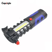 Portable LED Flashlight Car Emergency Working Modes Flashlight LED Light Outdoor Magnetic Lights For Camping Magnet Lamp