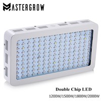DIAMOND II 1200W 1500W 1800W 2000W Double Chip LED Grow Light With Red/Blue/White/UV/IR Leds For hydroponics and indoor plants