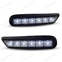 Car styling 12V 6000k DRL Daytime running light for M/itsubishi A/XR 2010-2012 fog lamp led Fog light
