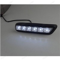 2 pcs/lot Car styling 12V 6000k LED DRL Daytime running light for M/itsubishi A/XR 2010-2012 fog lamp Fog light