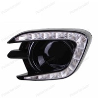 1 set drl daytime running Light LED lamp turn signal DRL fog lamps 
for M/itsubishi L/ancer-ex 2013 - 2015