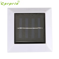 CARPRIE 4 LED Solar Power Garden Outdoor Fence Light lobby Yard Wall Gutter Pathway Lamp l70329 DROP SHIP