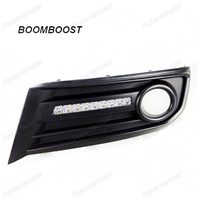 BOOMBOOST 1 pair auto part Car fog lamp  For Citroen C-Quatre 2012-2013 LED daytime running lights