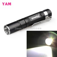 Waterproof 2000LM Pocket LED Flashlight 3 Modes Zoomable LED Torch Mini Penlight #G205M# Best Quality