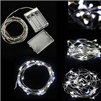 Wedding Party 2M 20 LED Light Christmas LED String Fairy Bulb Garland Birthday Garden Curtain Decor --M25