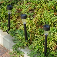 10pcs Solar LED Power Outdoor Path Light Spot Lamp Garden Lawn Landscape Decoration Light Sensor #LO