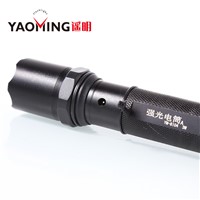 Hot selling CREE Q5 waterproof flashlight police torch tractical LED torch light with chargers and Batteries Outdoor Hiking