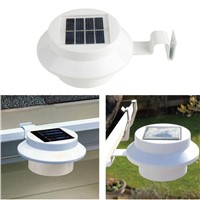 2pcs/lot Solar Power Led light Garden Decoration Light Home Outdoor Lighting Wall Lamps for Patio Path Gutter Fence Pathway