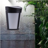 6-LED Solar Powered Sensor Outdoor Wall Mounted Porch Light Garden Fence Pathway Energy-saving Lighting Lamp