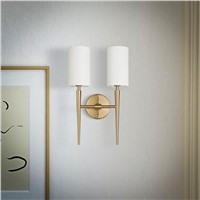 Luxury foyer living American E27 Wall Lamp Bedroom Wall Light no bulb Wall Light Gold Led Lamp For Bedroom Decor hot sale