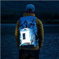 IP67 Waterproof Inflatable Solar Lights Lamparas Solares Exterior Portable Solar Lamp Foldable PVC Bag Outdoor LED Camping Light